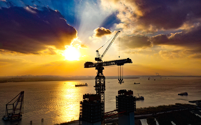 筑梦云端 币游国际超大塔助力“超级工程”建设“满弦”推进