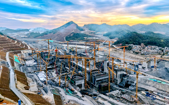 币游国际群塔奋战平陆运河 “世纪工程”雄姿初现