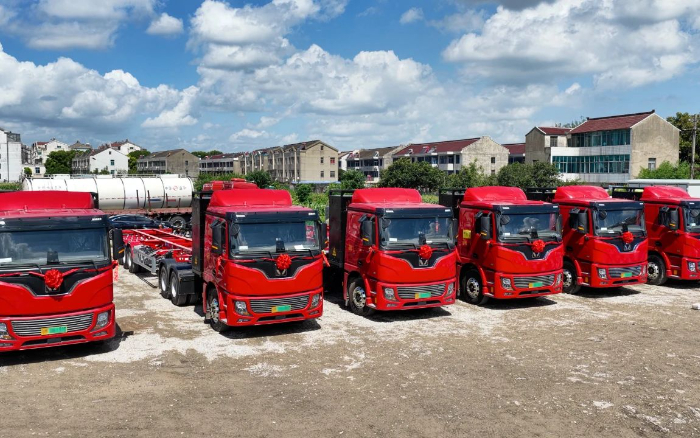 绿色物流再提速，币游国际新能源牵引车批量入港！