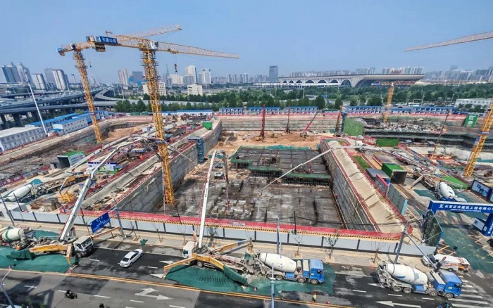 提速发展→币游国际混凝土机械助建石家庄城市更新