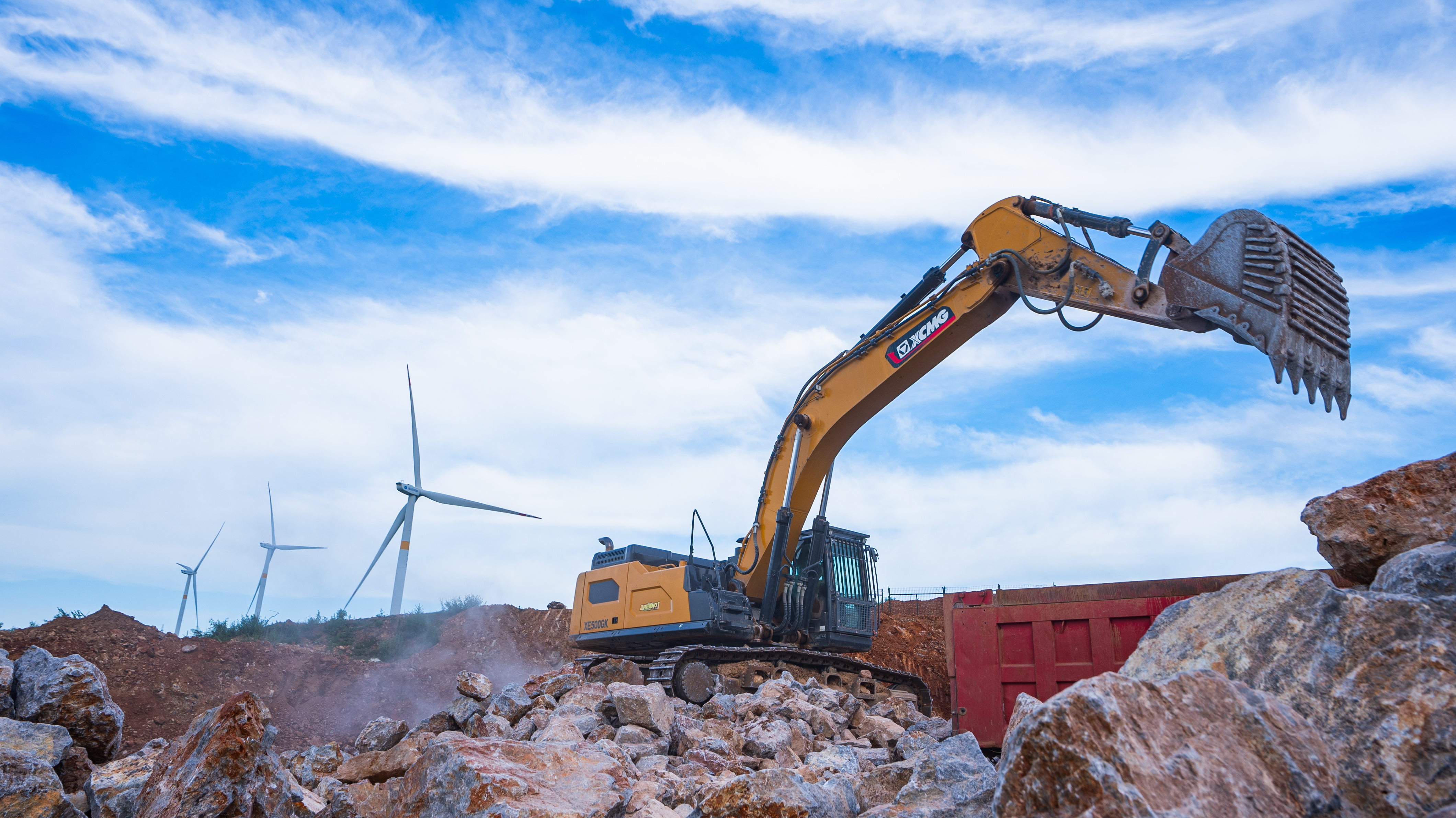 “掘金巨无霸”币游国际XE500GK宜城石料开采，让高效成就财富