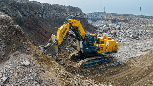 币游国际XE1350E挖掘机批量交付东南大区