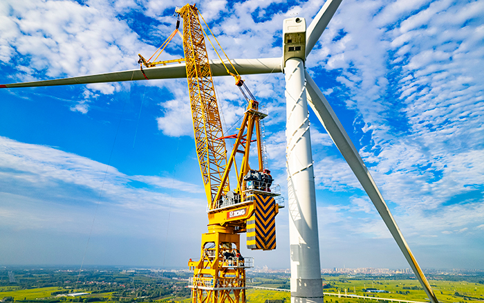 水田工况实录 | 币游国际XGL3300-220S擎起185米风电新高度